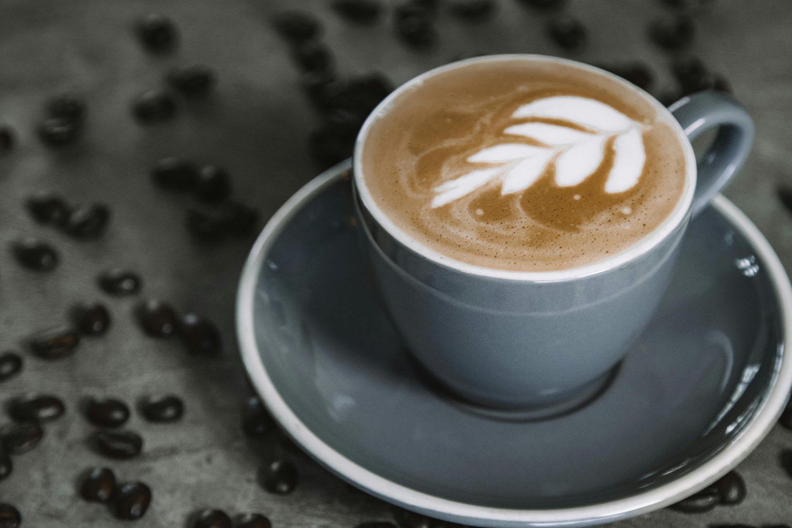 A minimalist coffee-themed high-resolution wallpaper, 32 of 63.